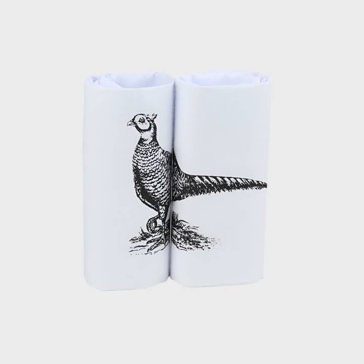 Pheasant Handkerchiefs for wholesale by Sophos