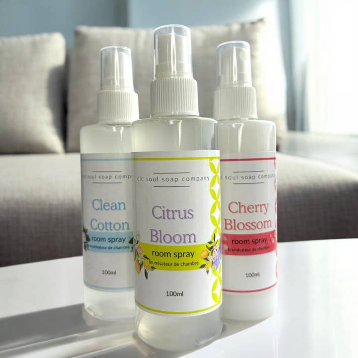 Room Spray (Fragrance) for wholesale by Old Soul Soap Company Inc.