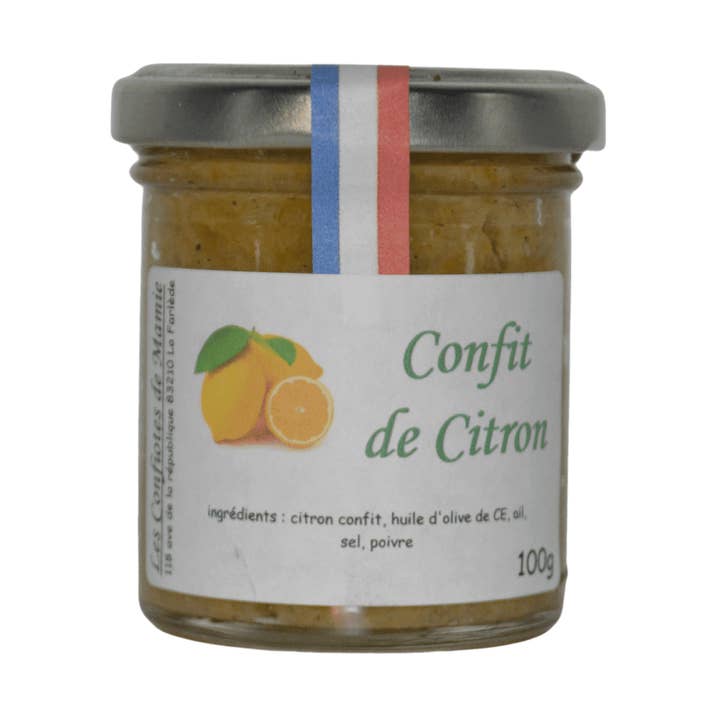 Lemon confit for wholesale by Les confiotes de mamie