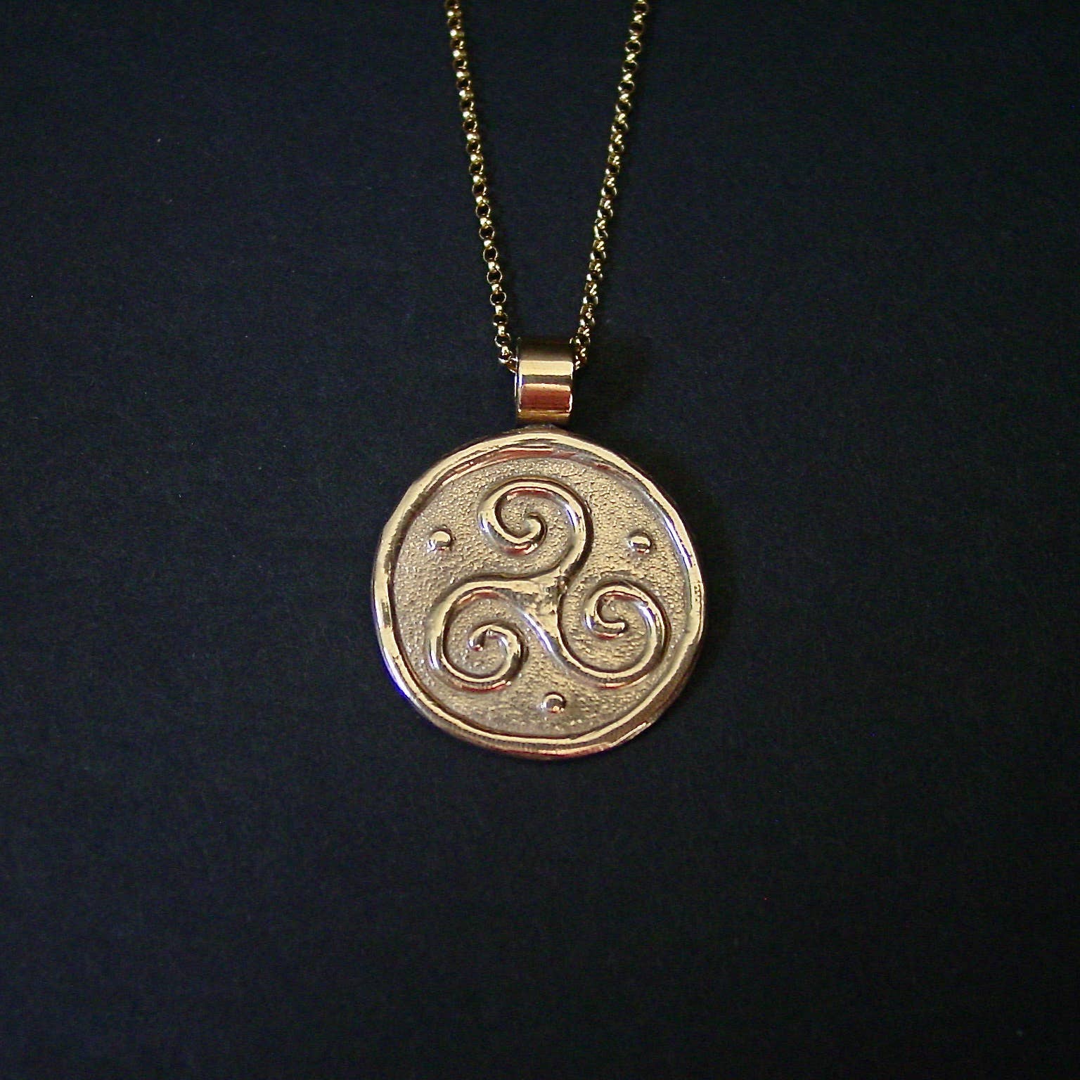 Vis a Vis Jewelry - Wholesale Individual Charm/Pendant - Triskelion Pendant - Celtic Symbol of Movement and Balance5
