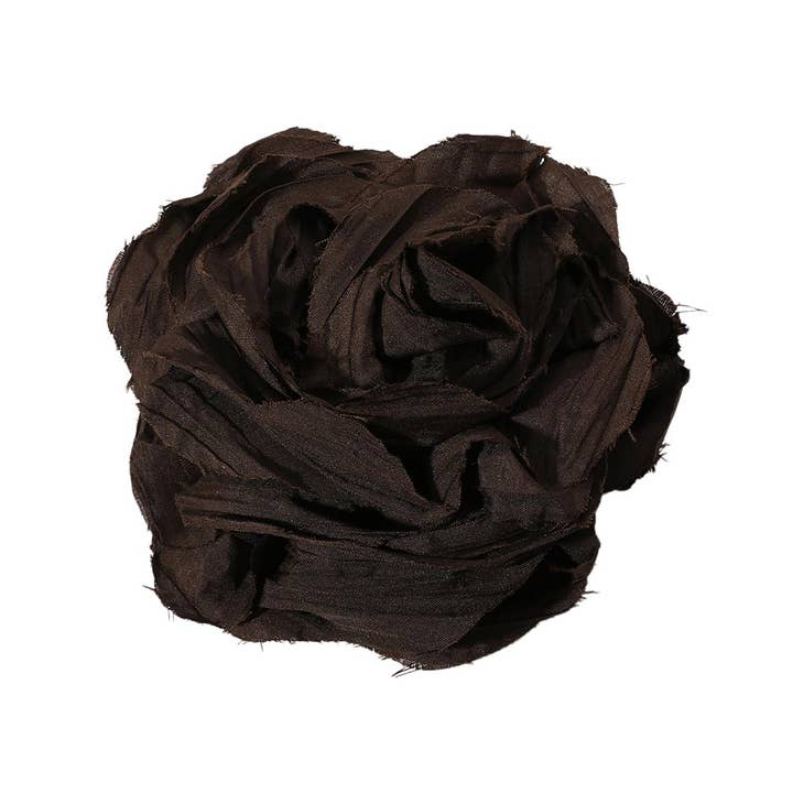 Sensibling Corp. - Wholesale Brooch - Fabric Flower Pin Brooch / Hair Clip
2