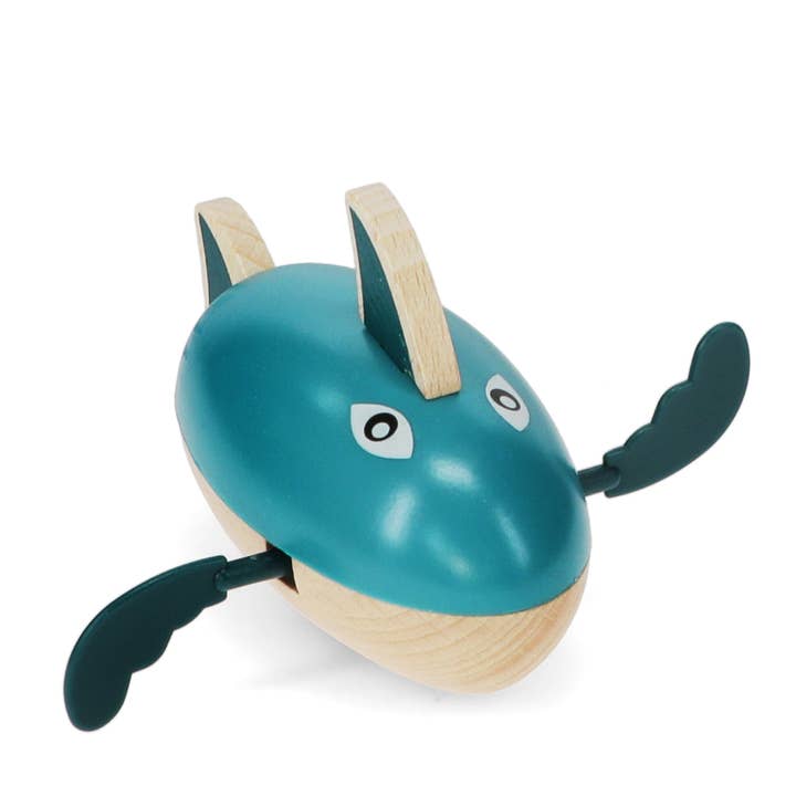 Rex B2B - Europe - Wholesale Bath Toy - Baby - Wooden wind-up bath toy - Shark2