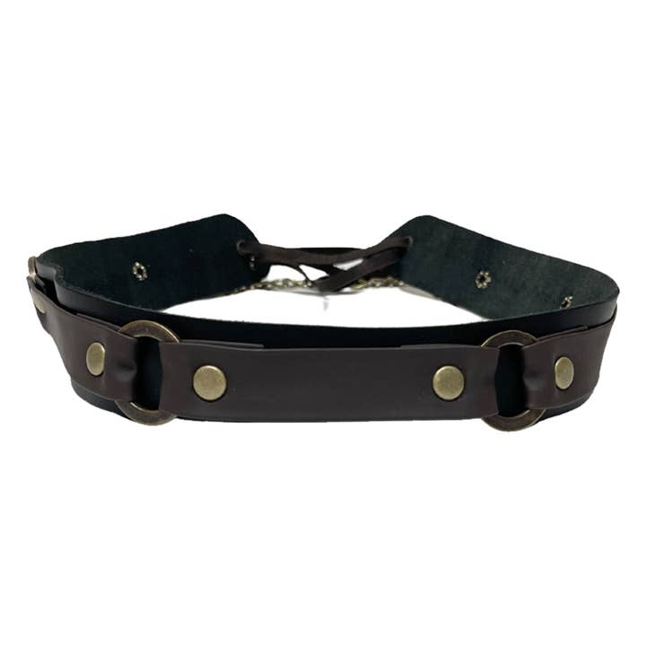 American Hat Makers - Wholesale Bandana - Unisex - Genuine Leather Hat Band - Style SR2