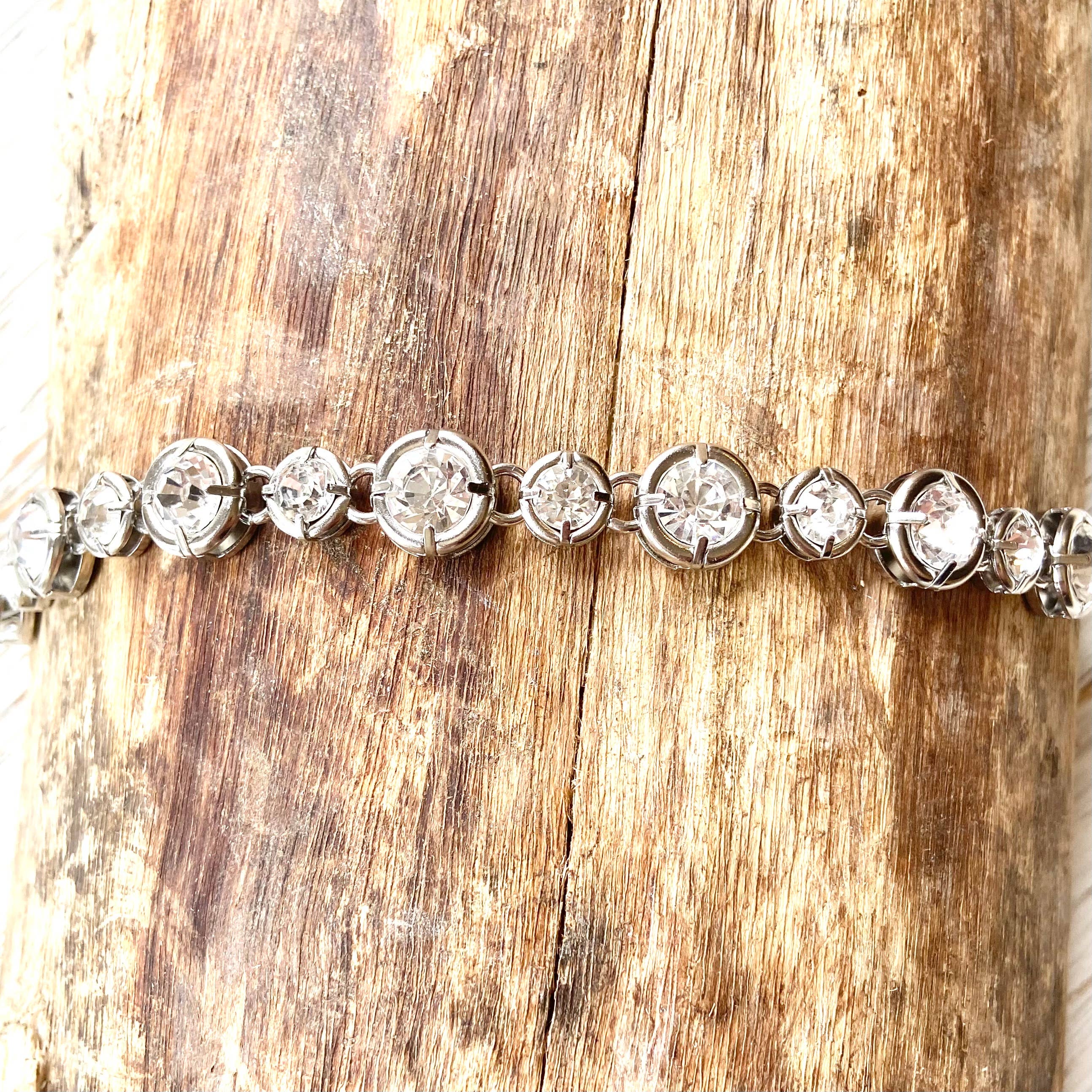 VB&CO Designs Handmade Jewelry - Wholesale Link & Chain Bracelet - Crystal bracelet chunky boutique salon jewelry statement1