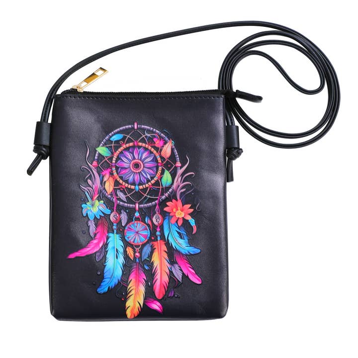Colour Print Cellphone Bag - Dreamcatcher for wholesale by Shine Mark Accessories