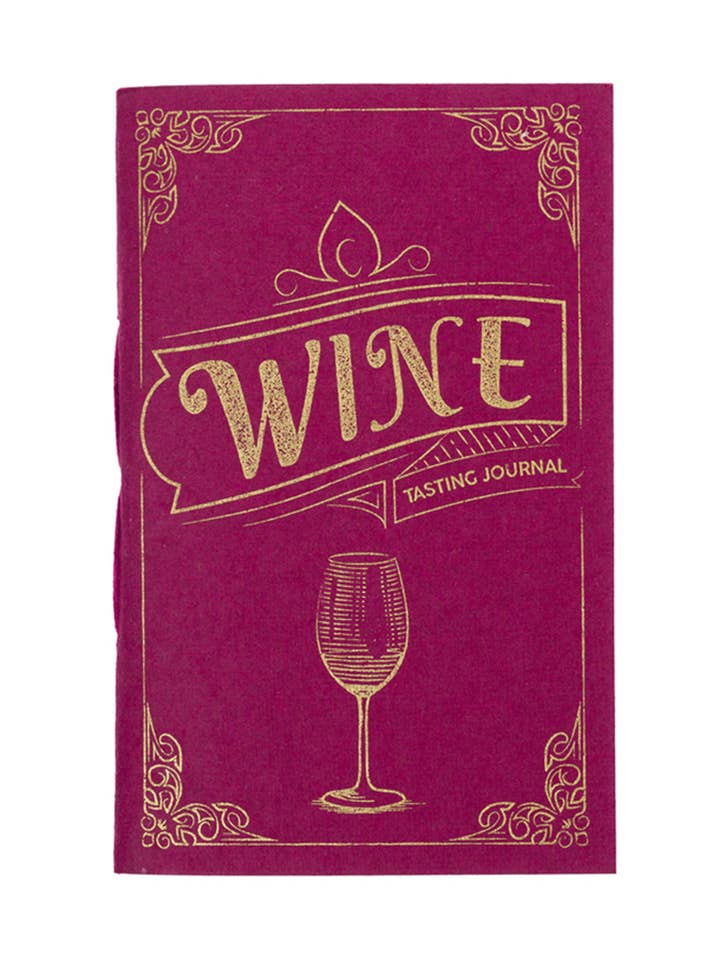 Wine Tasting Pocket Journal Recycled Paper for wholesale by Matr Boomie Fair Trade