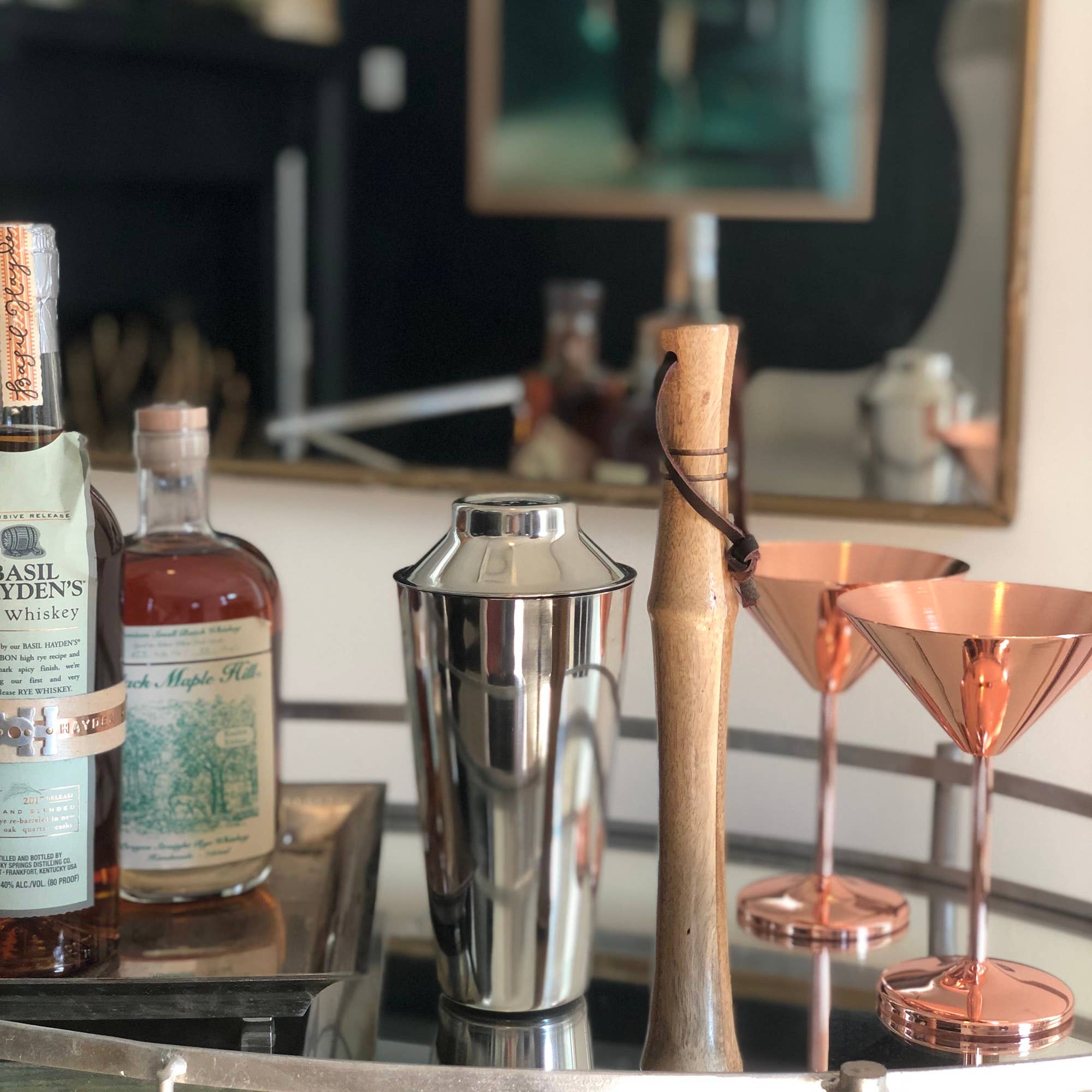 Fox Run Brands - Wholesale Muddler - Outset Acacia Wood Cocktail Muddler, Natural, 11"1