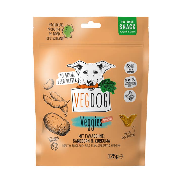 VEGGIES immune 125 g for wholesale by VEGDOG