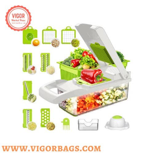 VIGOR - Wholesale Kitchen Tool/Gadget - Professional Vegetable Slicer for Kitchen 12 in 114