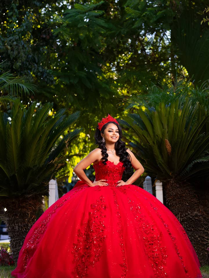 Sweetheart neckline quinceanera dress CHF3129 and other Purchase Wholesale quinceañera dresses. Free Returns & Net 60 Terms on Faire trending on Faire.