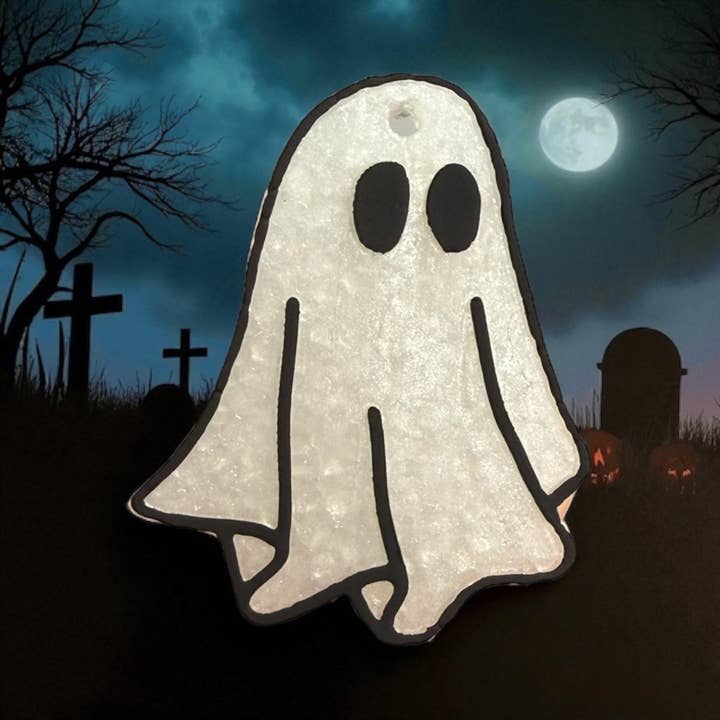 Medium Ghost Freshie for wholesale by Bug and Bean Freshies