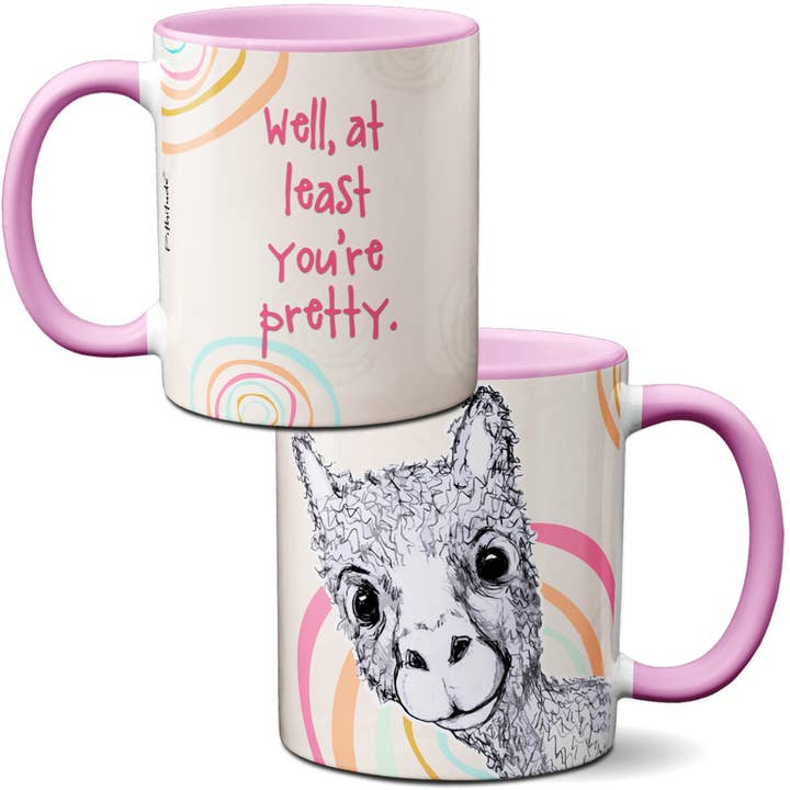 Pretty Alpaca Mug for wholesale by Pithitude