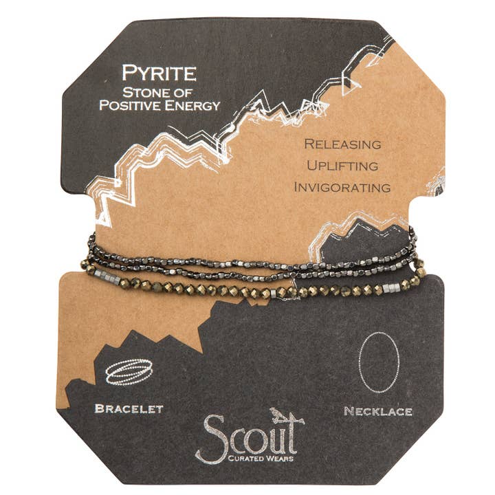 Delicate Stone Pyrite - Stone of Positive Energy for wholesale by Scout Curated Wears