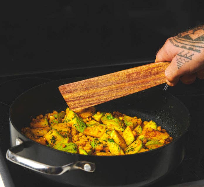 Woodenhouse - Wholesale Spatula/Turner - Teak Wood Spatula 12" - 2 pcs1