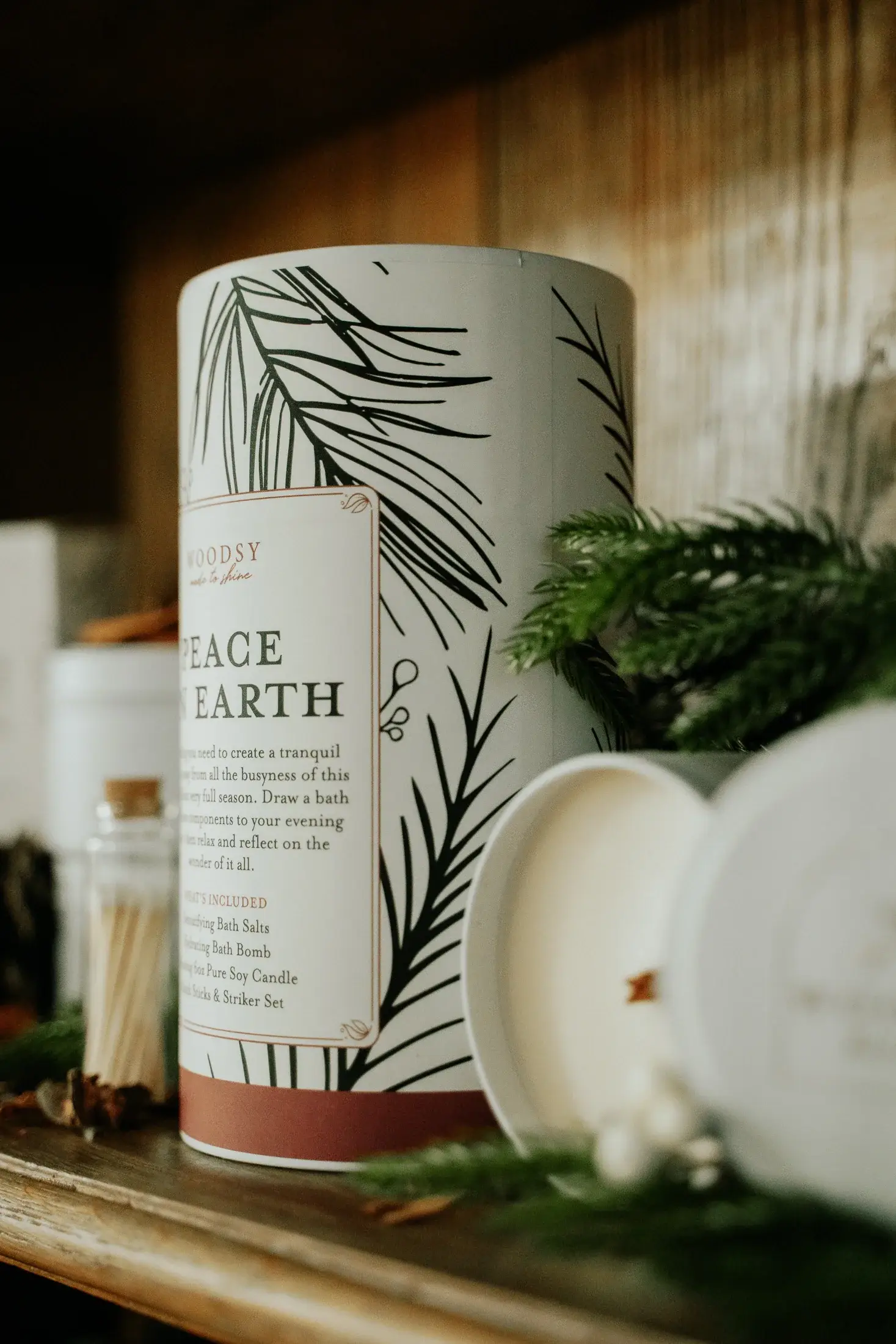 Woodsy Homelife - Wholesale Bath & Body Set - Peace On Earth- Bath Gift Set8