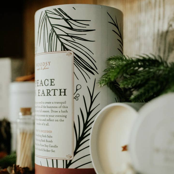 Woodsy Homelife - Wholesale Bath & Body Set - Peace On Earth- Bath Gift Set8