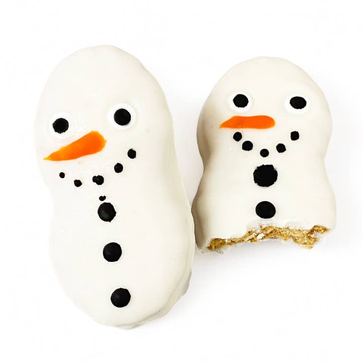 Snowman Peanut Butter Cookies Holiday Candy Christmas Gifts for wholesale by Jackie's Wholesale