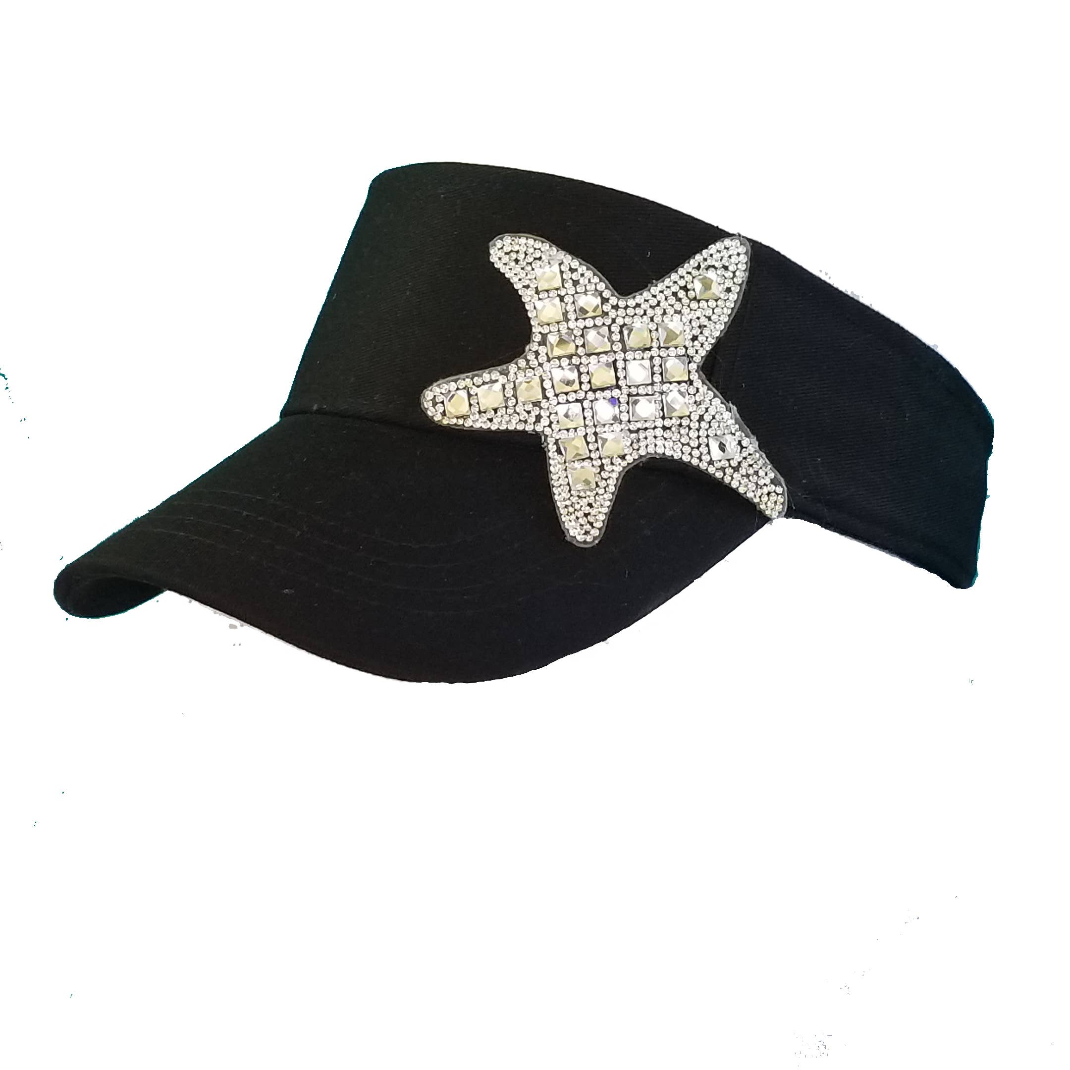 The Alabama Girl - Wholesale Visor - Women's - Crystallized Starfish Visor3