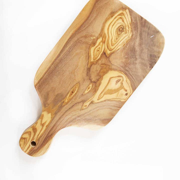 Scents and Feel - Wholesale Cutting Board - Olive Wood Rustic Small cutting Board 8"2