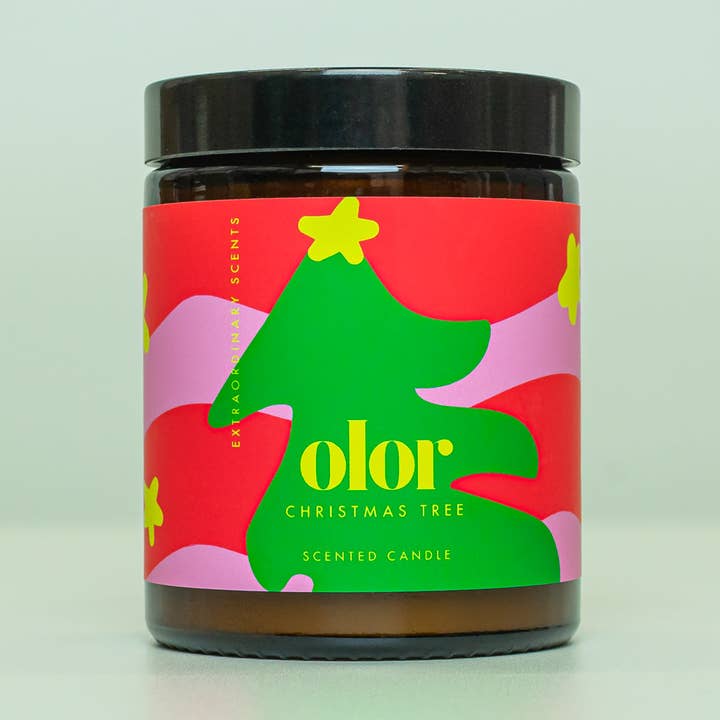 Juletræ krukke stearinlys for engroshandel hos OLOR