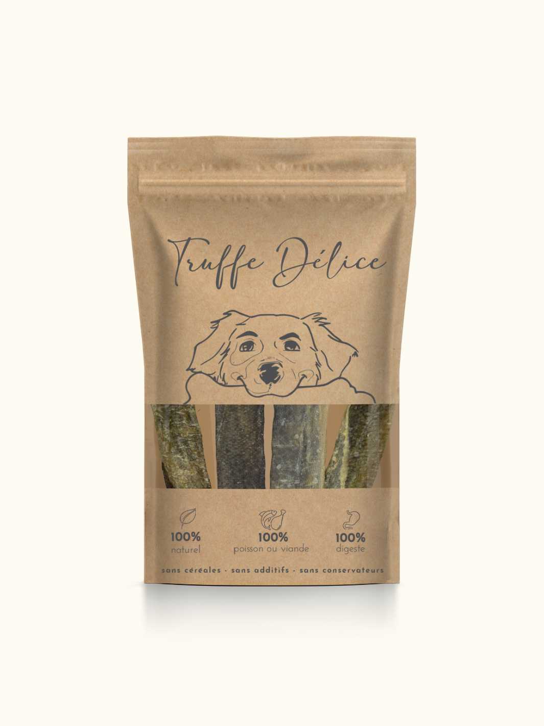 Truffe Délice - Vente Friandises – chien - Lamelles de peaux de morue4