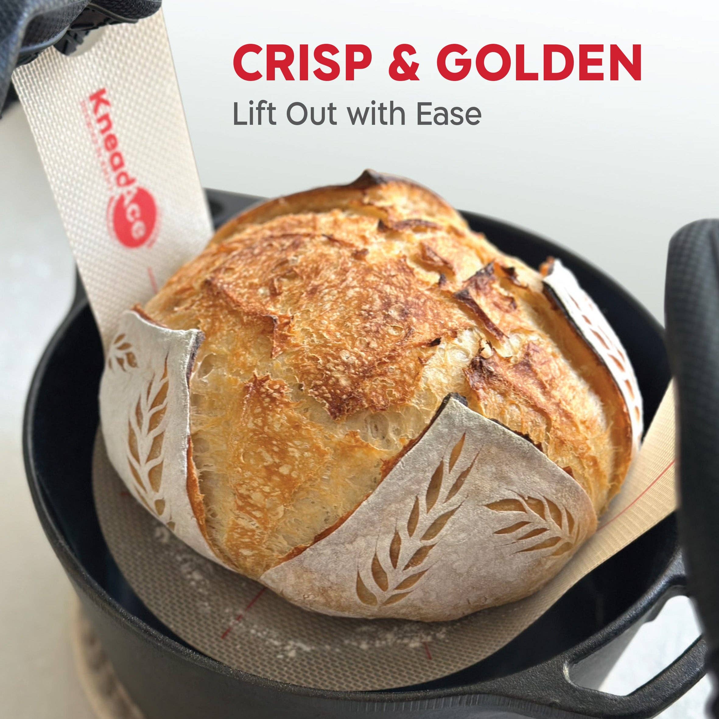 KneadAce - Vente Moules à pain - Élingues à pain en silicone KneadAce3