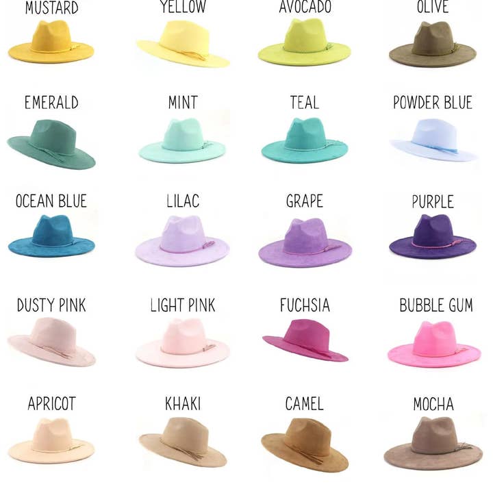Willie & Dolly Designs - Wholesale Fedora - Women's - Engraved Desert Scene Hat