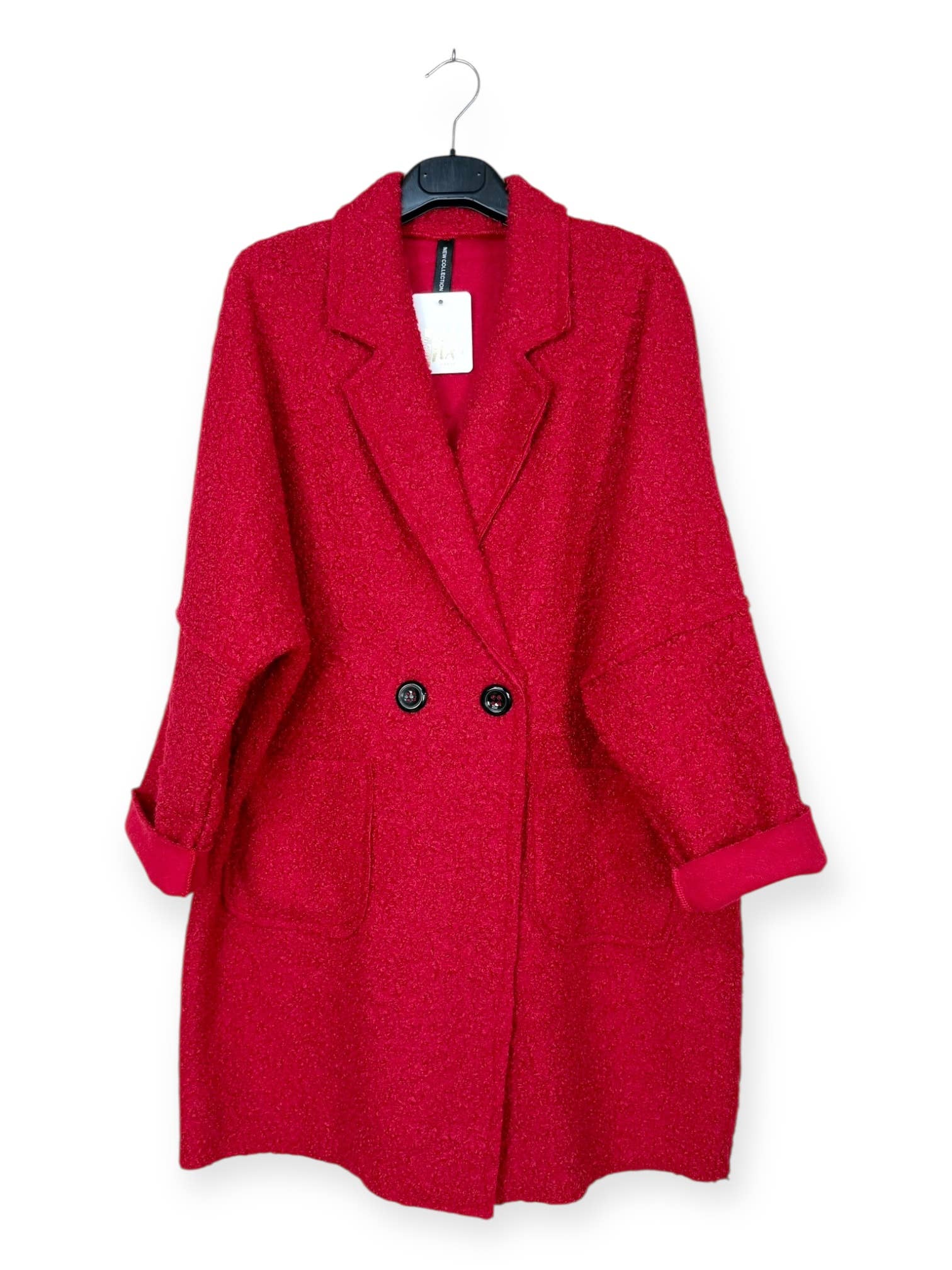 Lucky Nana - Wholesale Coat - Women's - AH 20803 - Double-Breasted Coat24