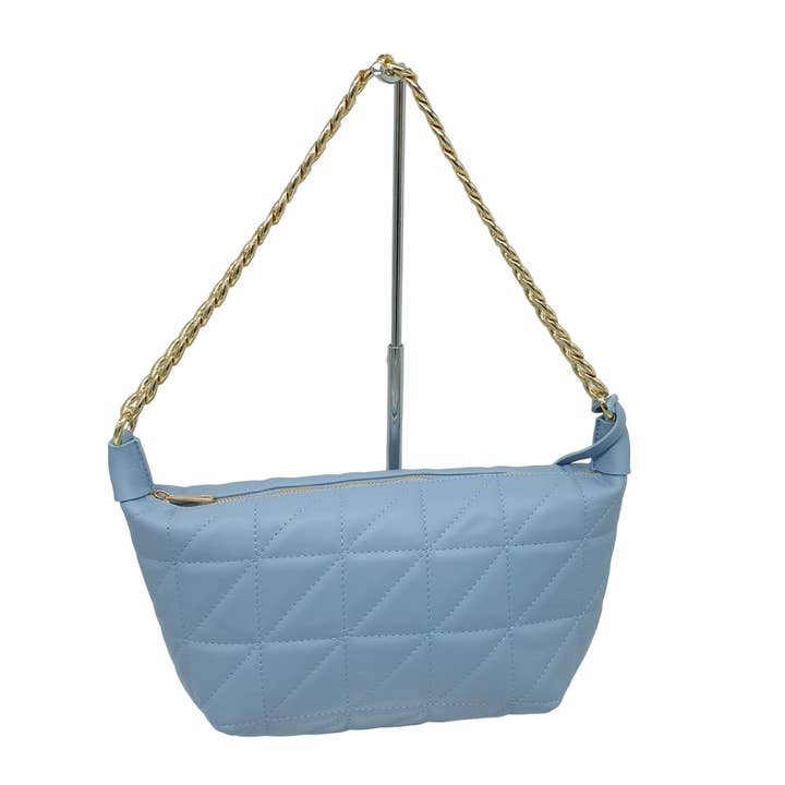 HALBMOND LEDERTASCHE - B469M DONATELLA für den Großhandel von Bevini Modena