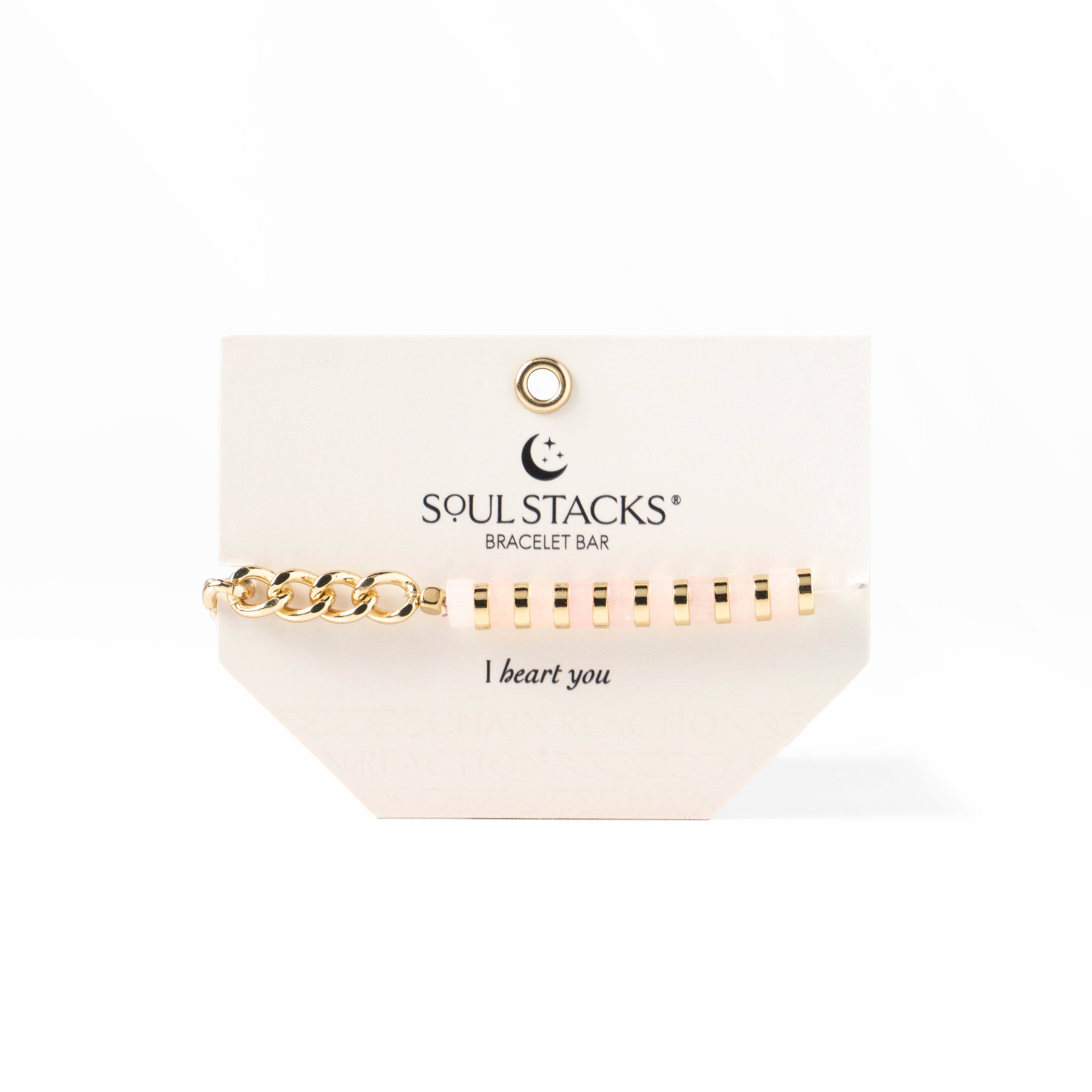 DM Merchandising – Pulseira de elo e corrente por atacado – Soul Stacks Pulseira Barra Corrente Reaction Coleção Open Stoc10