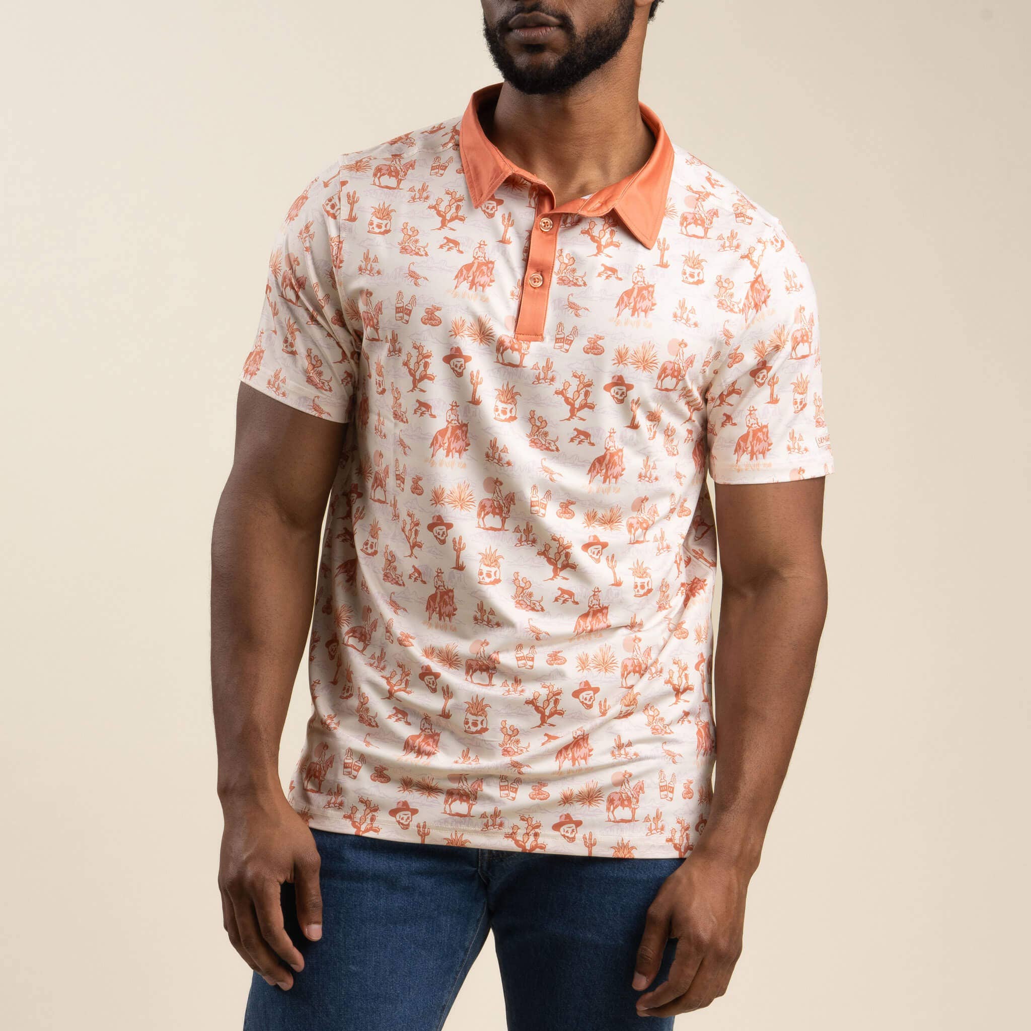 Sendero Provisions Company - Wholesale Polo - Men's - High Noon Performance Polo26