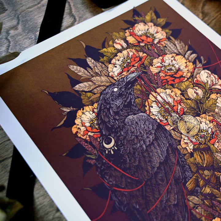 HookieDuke - Wholesale Art Print - Corvus Corax3