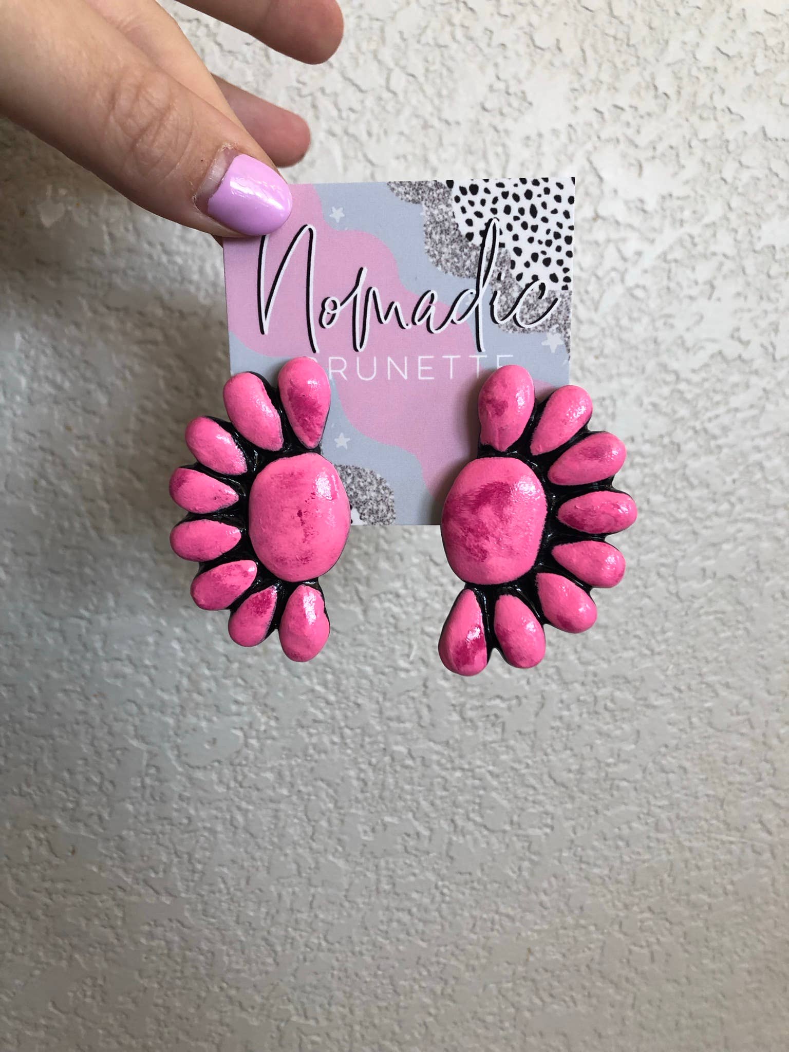 nomadic brunette earrings