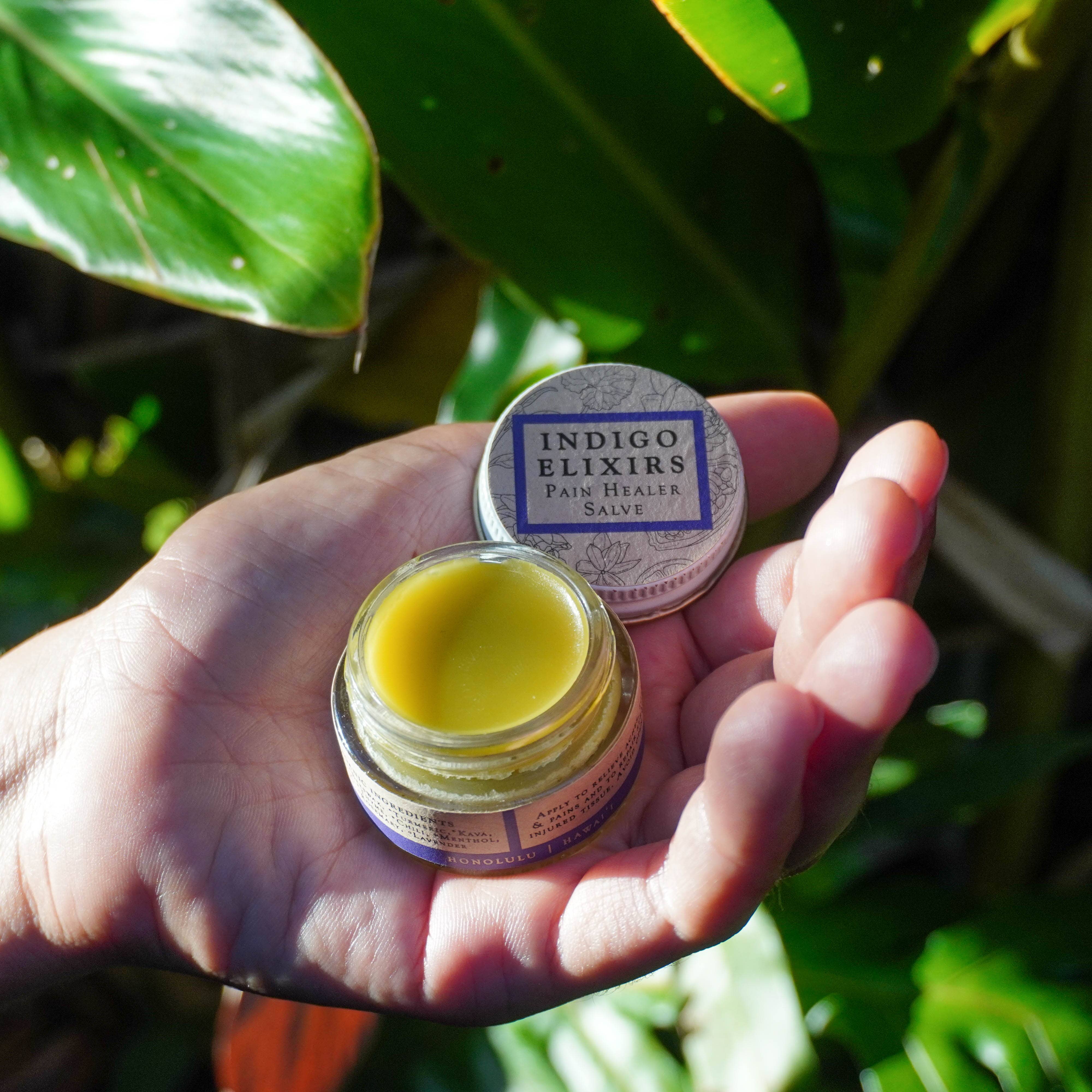 Indigo Elixirs - Wholesale Healing Salve/Balm/Cream - PAIN HEALER SALVE for Aches & Injuries1