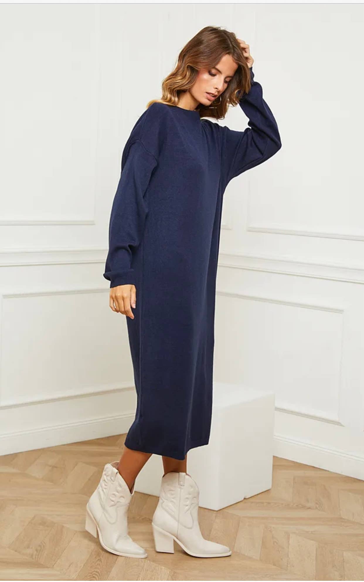 LÉA & LUC - Wholesale Dress - Women's - Sweater dress REF. 222712