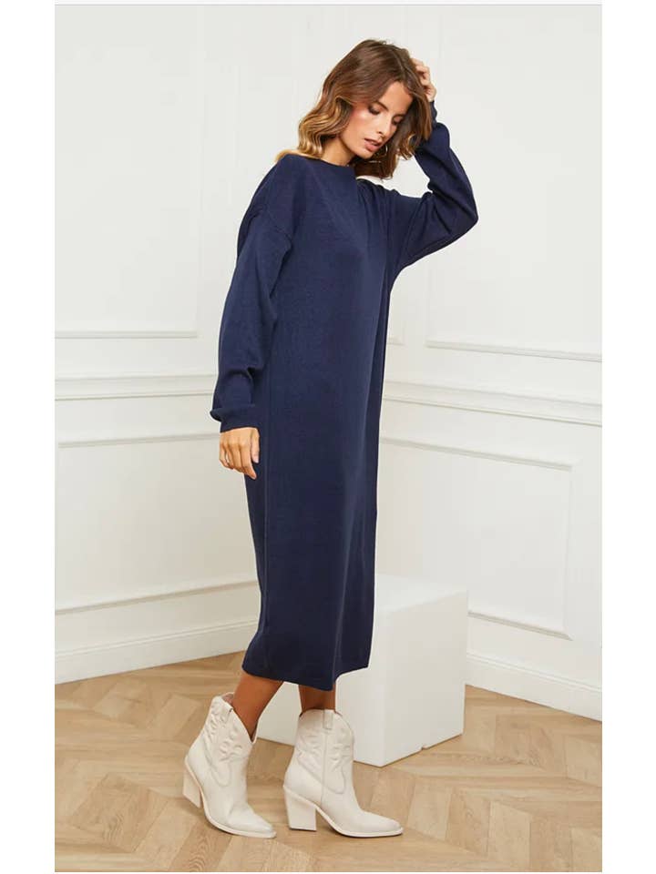 LÉA & LUC - Wholesale Dress - Women's - Sweater dress REF. 222712