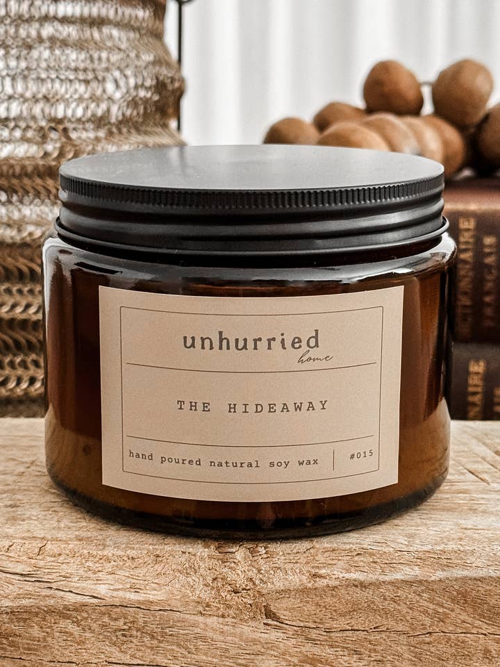 The Hideaway - Unhurried Handmade Candle for wholesale by Unhurried Home