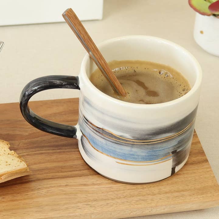 sort abstrakt krus 361 for engroshandel hos Atelier nelson gomes