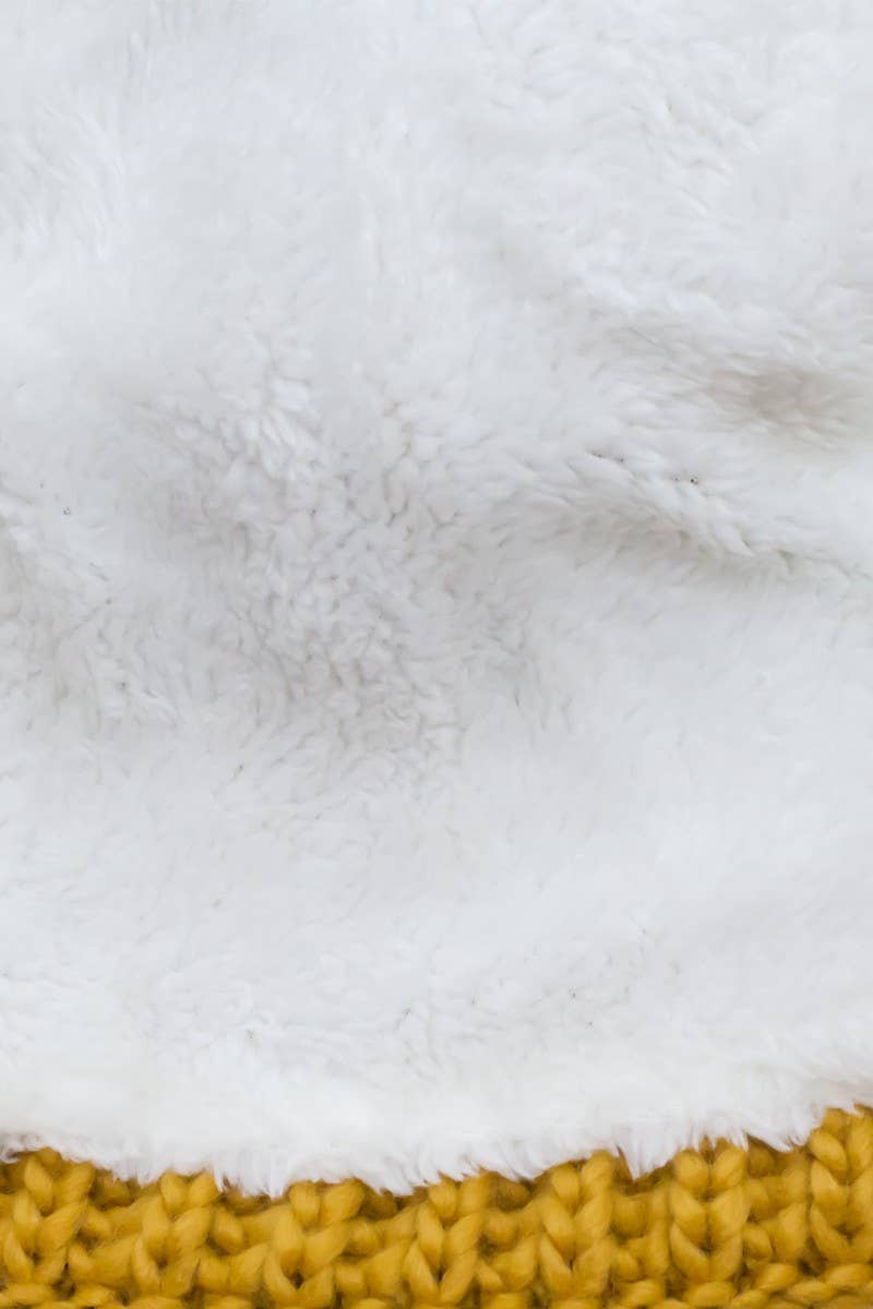 Suzie Q USA - Vendita all'ingrosso Berretto - Donna - Berretto in maglia con pompon in pelliccia sintetica8