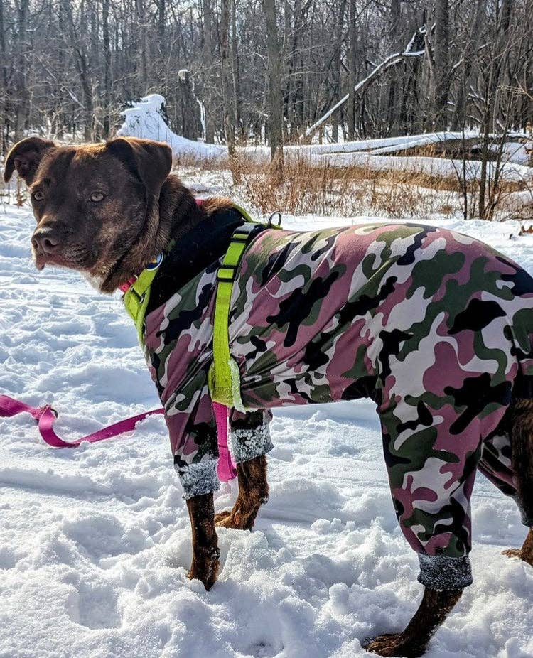 Pittie Clothing Co. - Wholesale Pet Pajamas - Dog - Classic Green Camo Pit bull Pajamas7