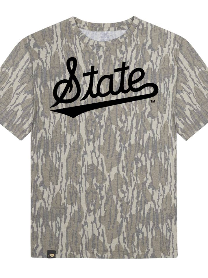 Mossy Oak Collegiate - zwarte inkt voor wholesale door Holt Clothing Company