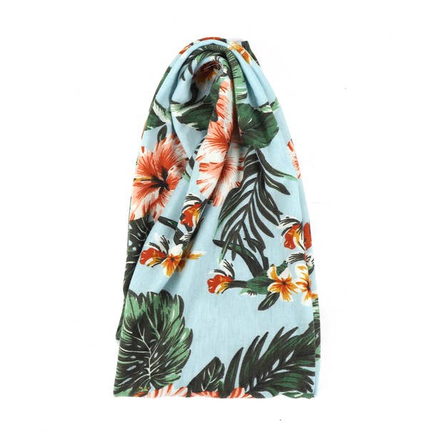 Selini New York - Wholesale Fashion Headband - Women's - Ladies Summer/Spring Floral and Teal Headband
