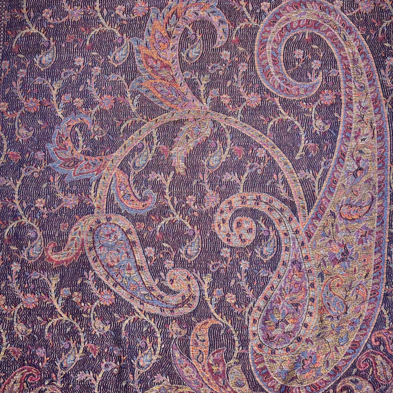 London Scarves - Vendita all'ingrosso Sciarpa - Donna - Pashmina jacquard con stampa paisley e frange14