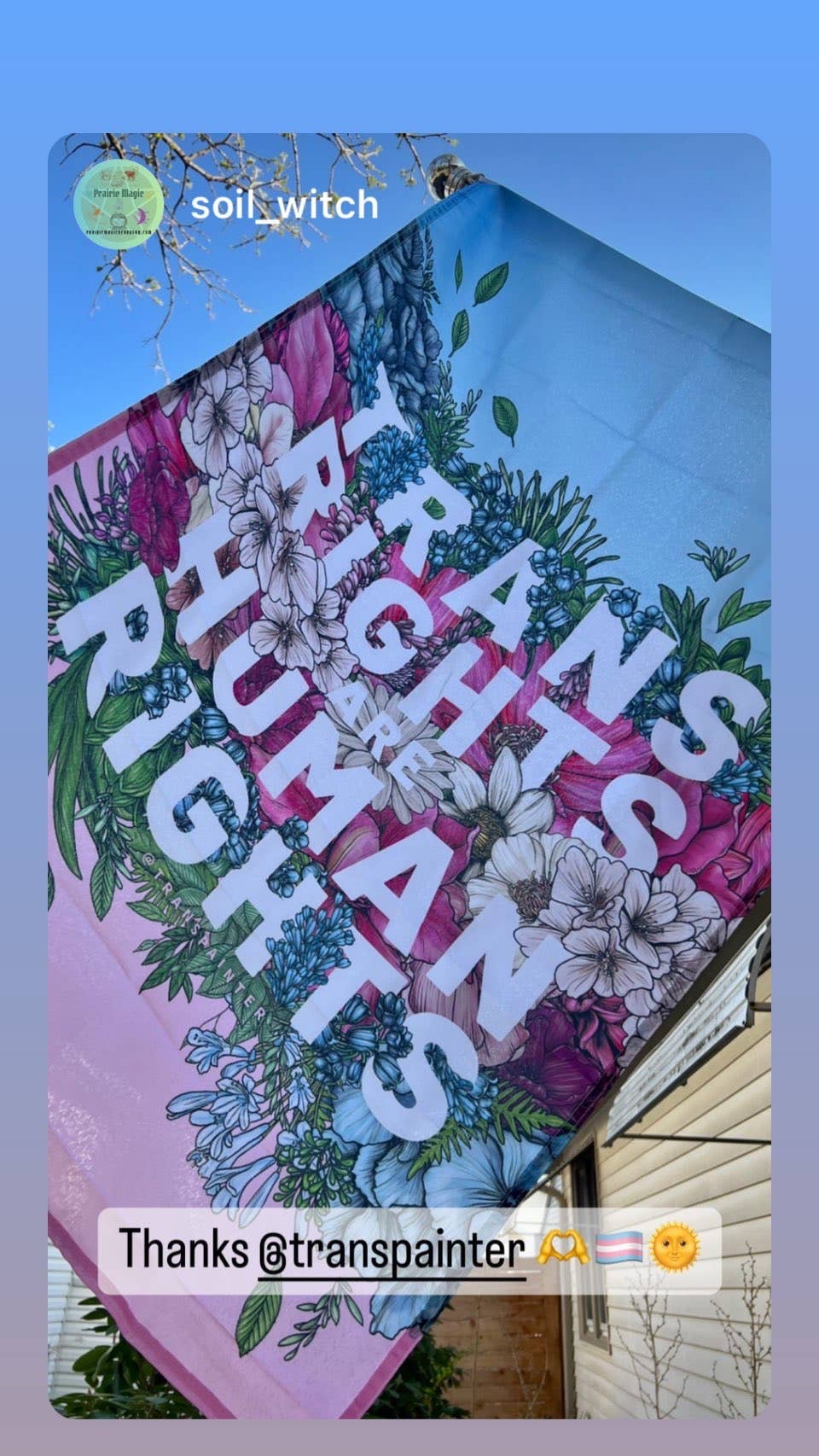 Transpainter - Wholesale Flag - Trans Rights Are Human Rights Flag | Trans Pride Flag11