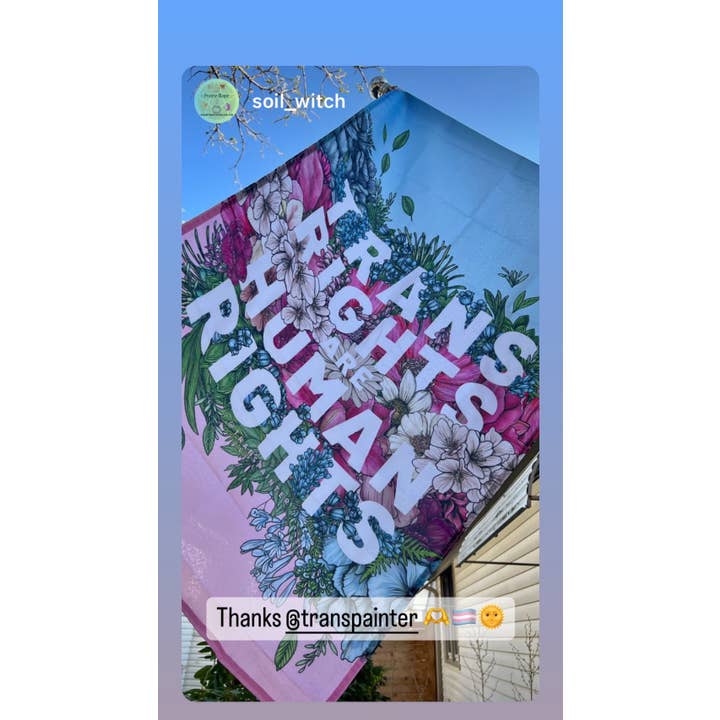 Transpainter - Wholesale Flag - Trans Rights Are Human Rights Flag | Trans Pride Flag11