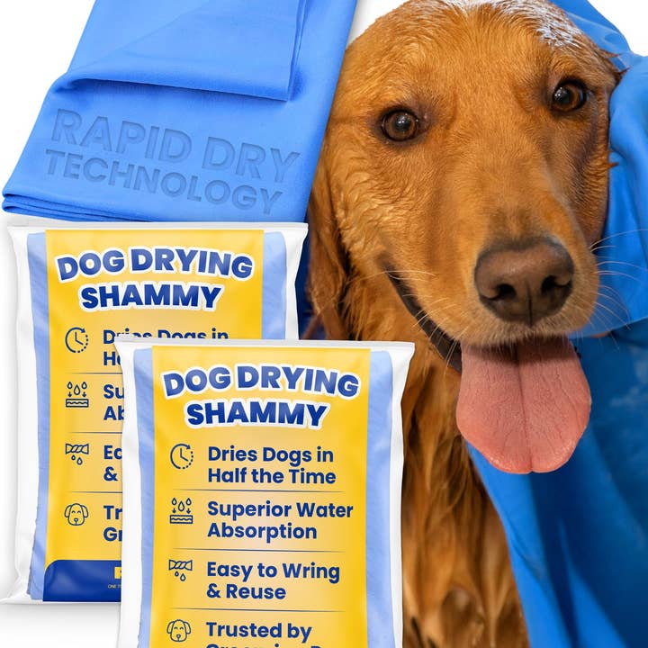 Rubyloo - Wholesale Pet Cleaning Supplies - Dog Drying Shammy Towel