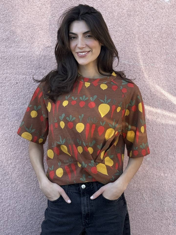 Veggie Sweatshirt for wholesale by Eva Franco