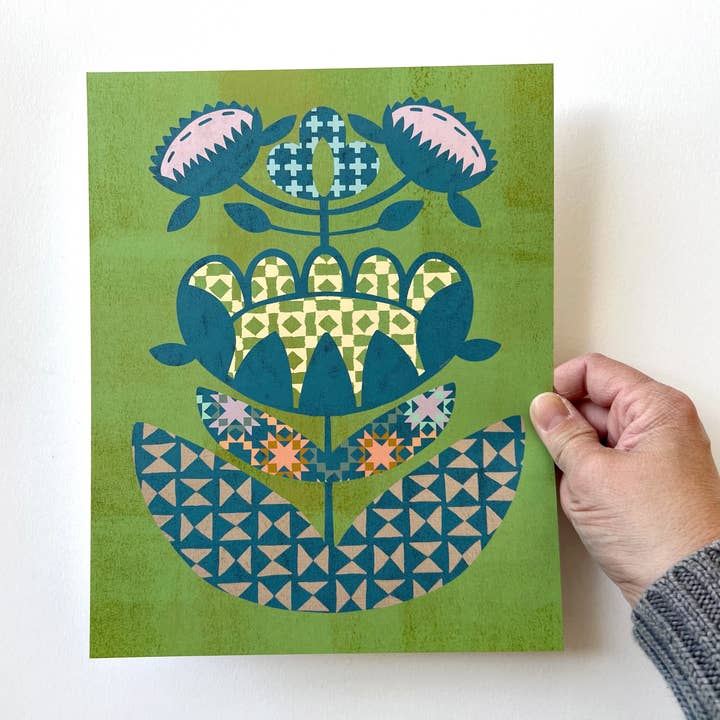 Impression d'art Home Grown II pour la vente par Rikrack