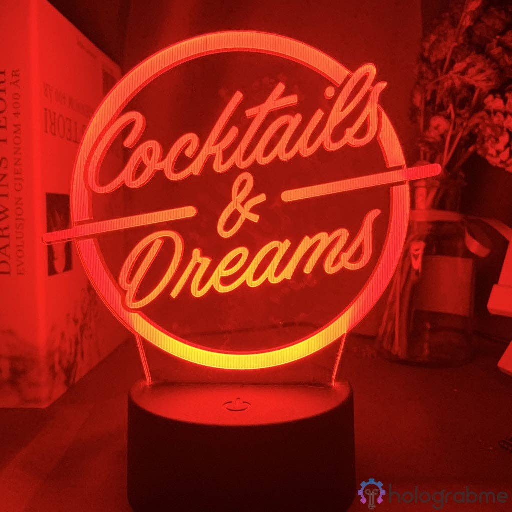 Holograbme - Wholesale Accent/Desk Lamp - Ambient Lamp Cocktail Bar1