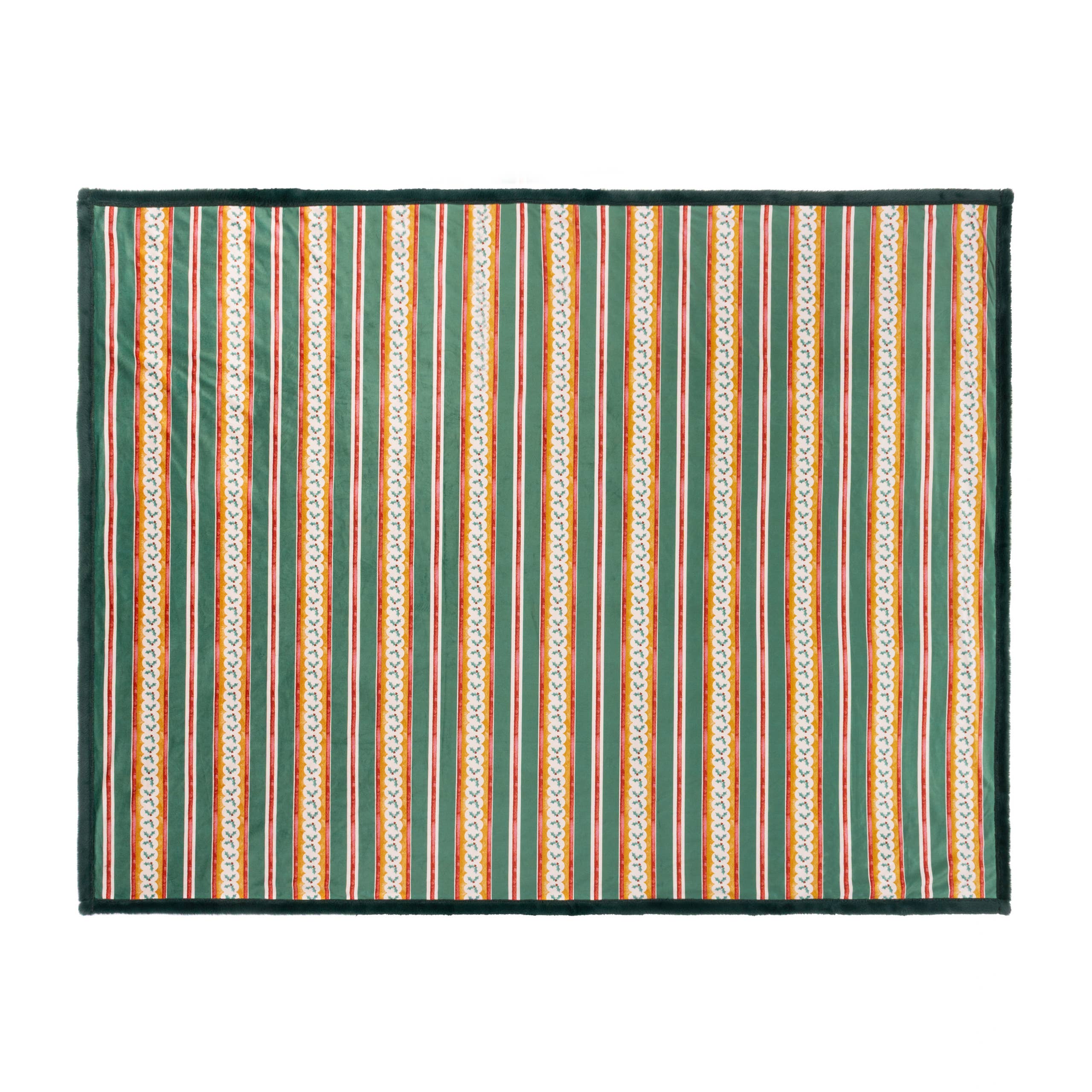 Emerald Red All Wrapped Up Throw Emerald/Red for wholesale on Faire1